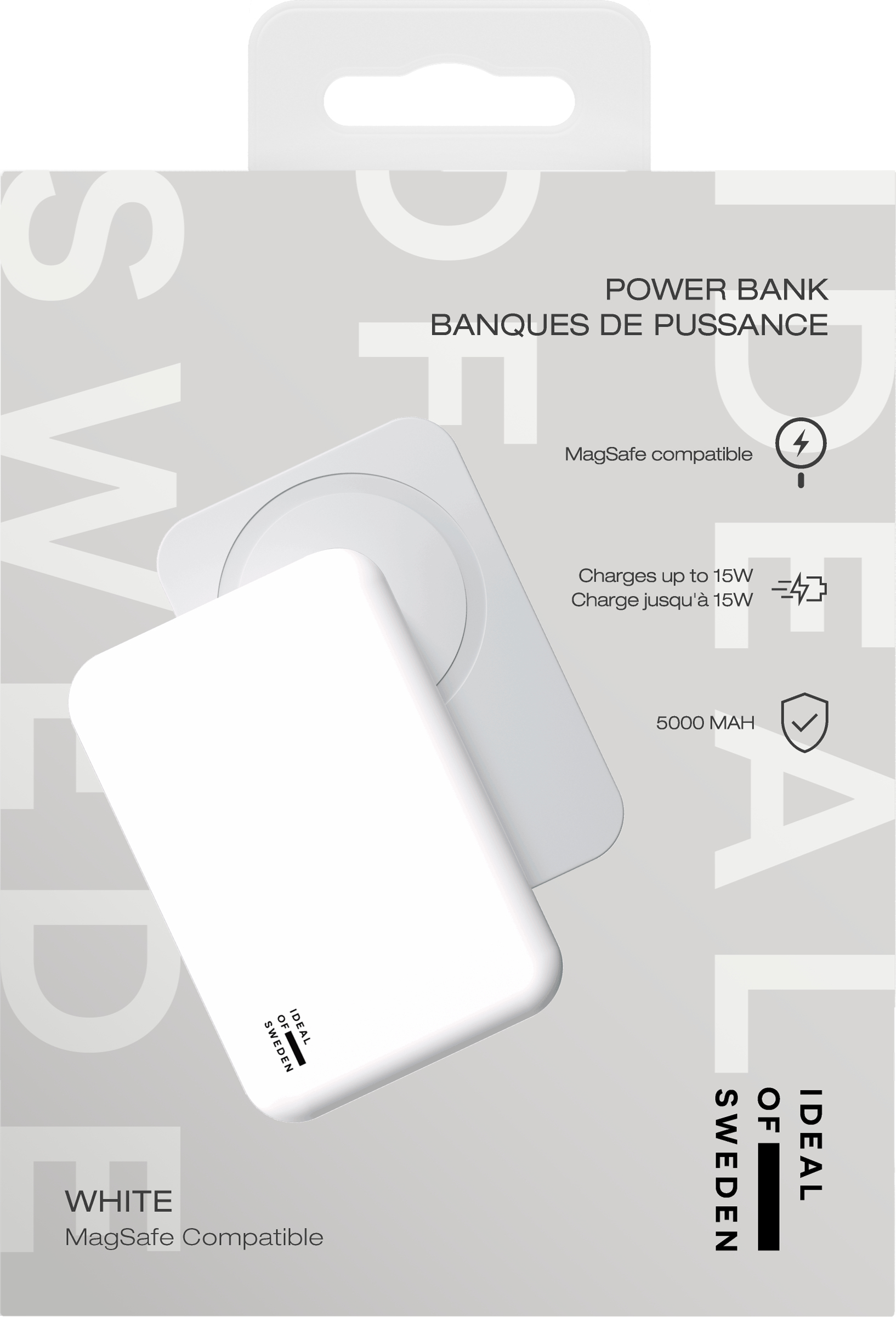 iDeal of Sweden Power Bank MagSafe White – image 4