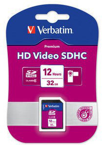 Verbatim HD Video SDHC 32GB 12 Hours – image 2