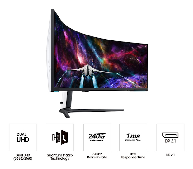 Samsung LS57CG952NNXZA computer monitor – image 3