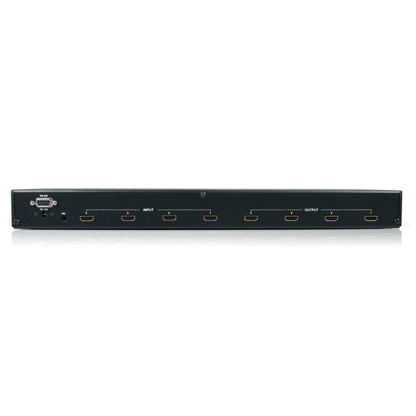 StarTech.com 4x4 HDMI Matrix Video Switch Splitter with Audio and RS232 – image 3