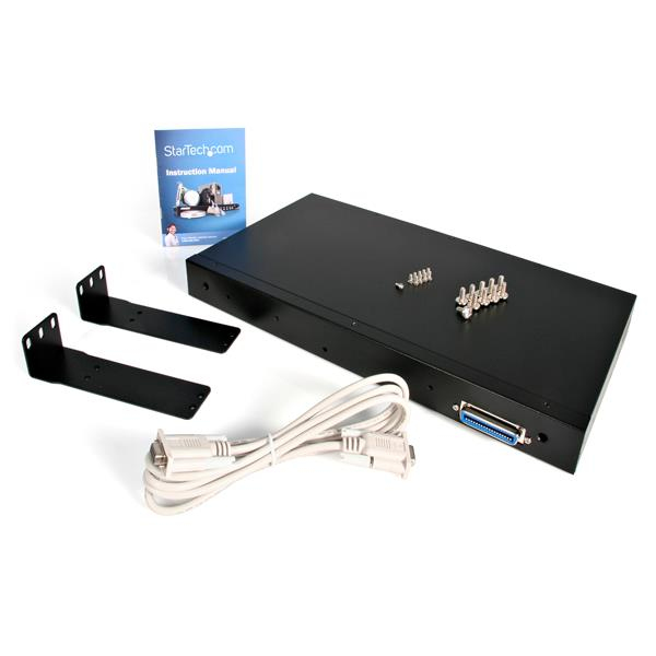 StarTech.com 1U 17" Rackmount LCD Console with Integrated 16 Port IP KVM Switch – image 4