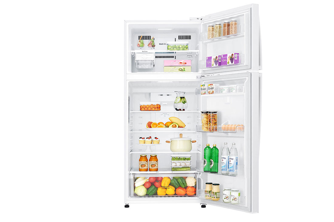 LG GN-C702HQCU fridge-freezer Freestanding White – image 2