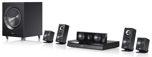 LG HX552 home cinema system 5.1 channels – image 1
