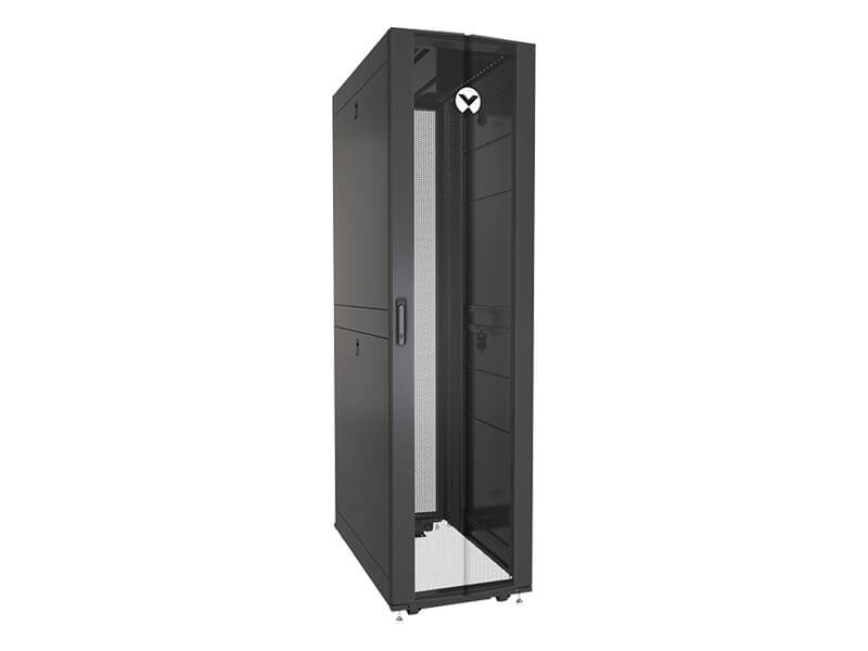 Vertiv VR Rack 3157 48U Freestanding rack Black