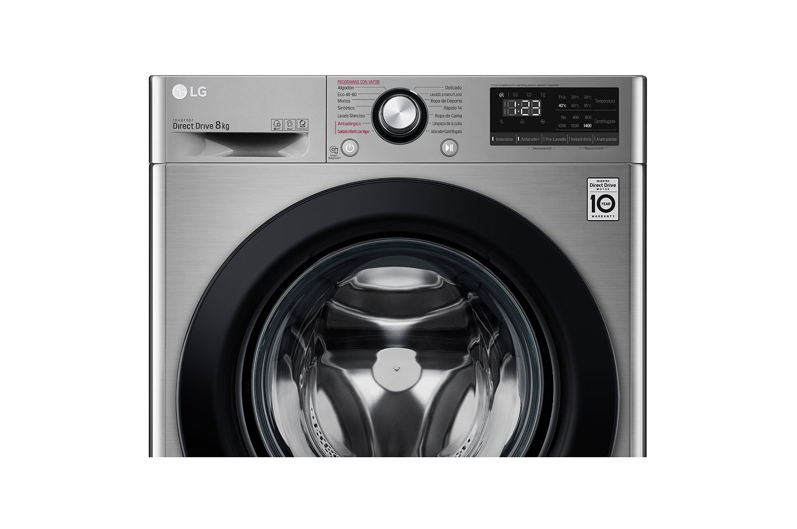LG F4WV3008S6S washing machine Front-load – image 4