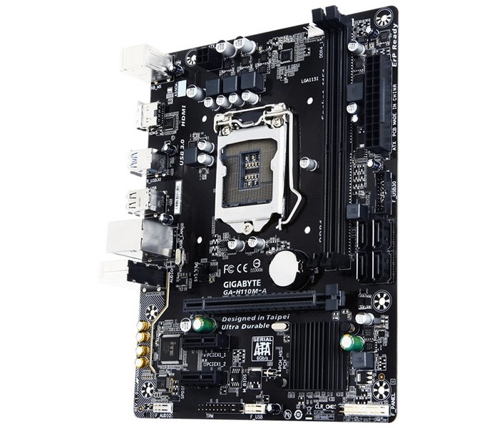 GIGABYTE H110M-A-MX motherboard Intel® H110 LGA 1151 (Socket H4) micro ATX