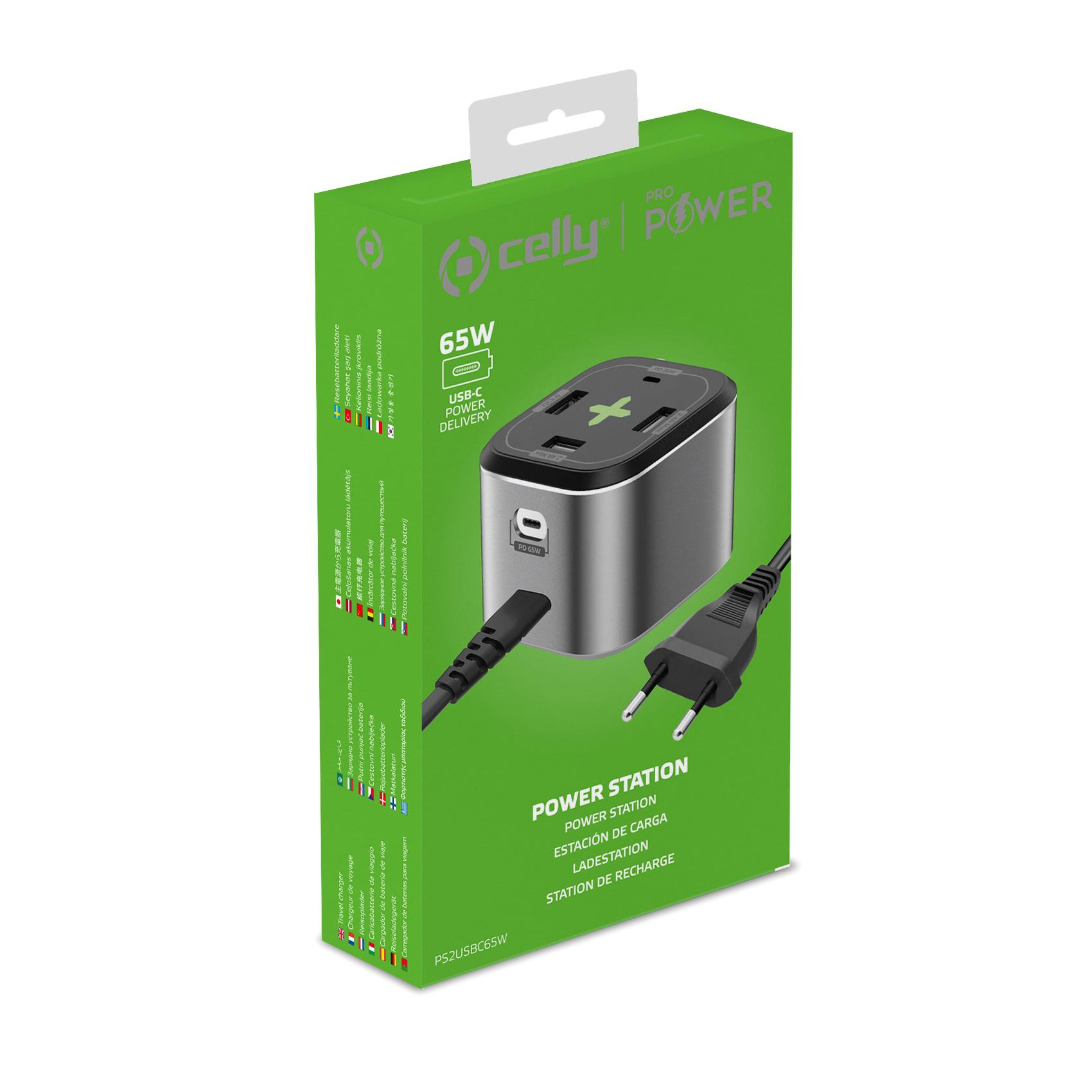 Celly PS2USBC65W mobile device charger Digital camera, Gaming controls, Headphones, Mobile phone, Power bank, Smartphone, Smartwatch, Tablet, Watch, Wearables G – image 5