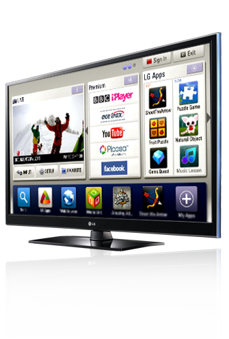 LG 60PZ570T TV 152.4 cm (60") Full HD Black