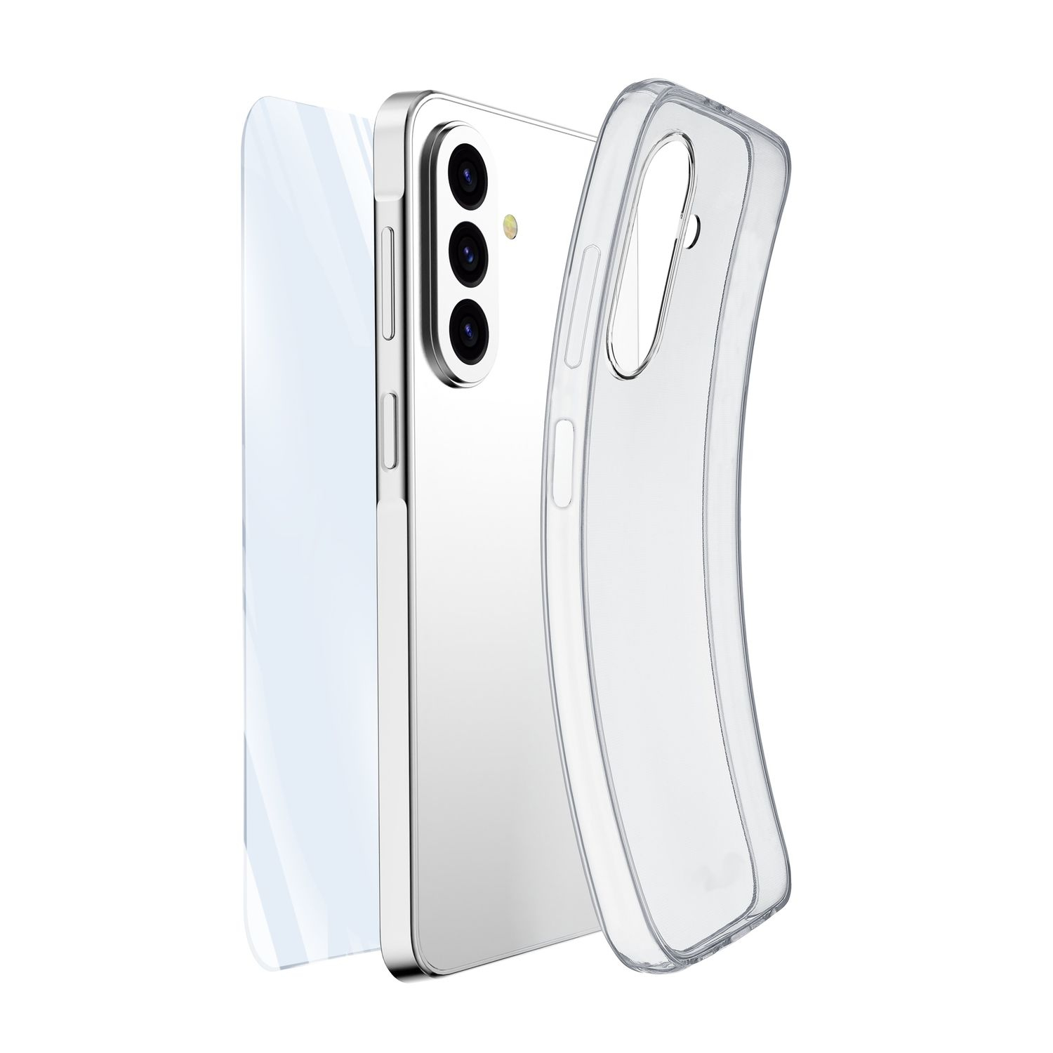 Cellularline CASE + GLASS KIT GALAXY A27 TRANSPARENT – image 7