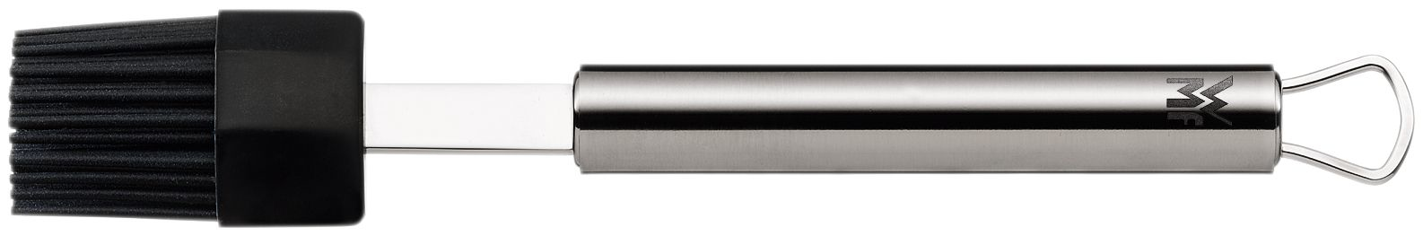 WMF 1874986030 pennello da pasticceria Silicone Nero, Acciaio inox