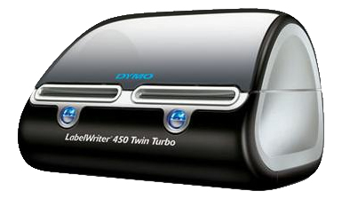 LABELWRITER 450 TWIN TUR FOR PC AND MAC, 2 YEAR WARRANTY - QUICKLY SWITCH BETWEE