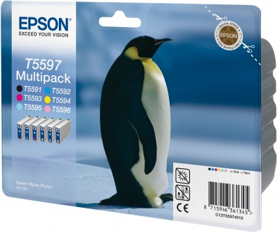 Epson T5597 Ink Cartridges Multipack (Penguin) – image 3