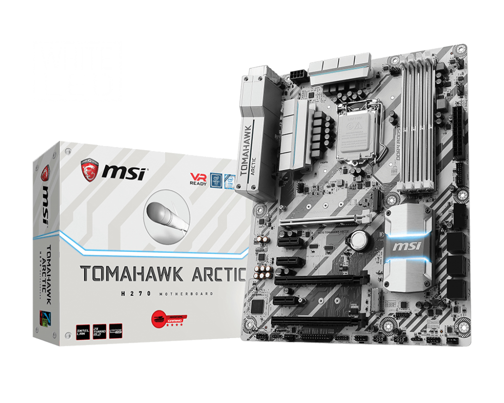 MSI H270 TOMAHAWK ARCTIC – image 1