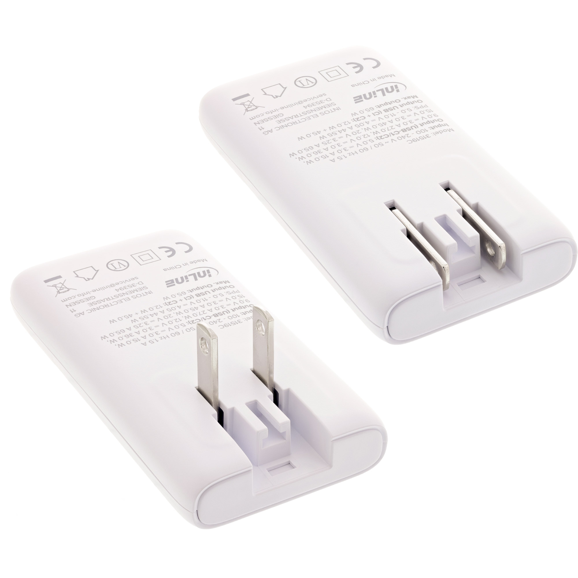 InLine 31519C mobile device charger Universal White AC Indoor – image 2