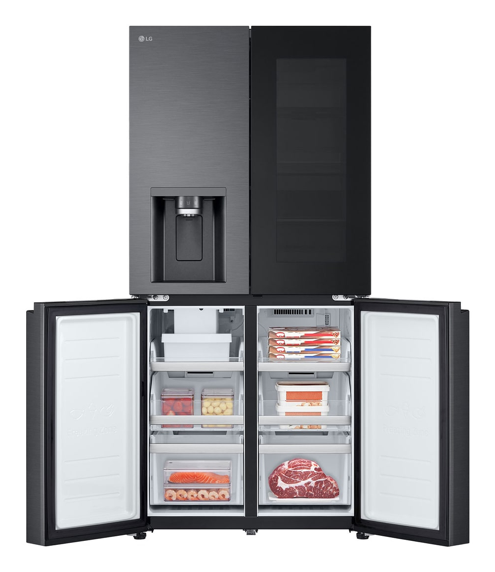 LG GF-V500MBLC side-by-side refrigerator Freestanding – image 5