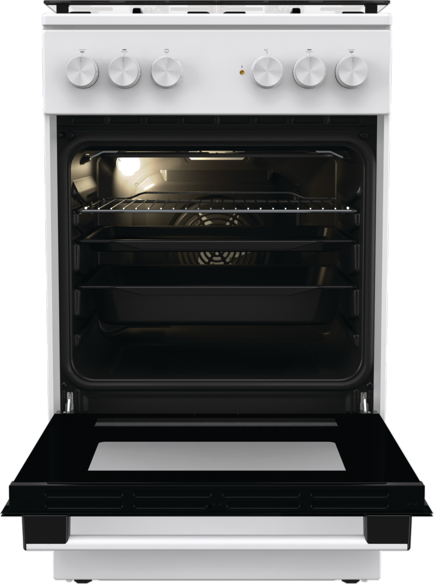Gorenje GK5A40WH cooker Freestanding cooker Electric Gas White – image 5