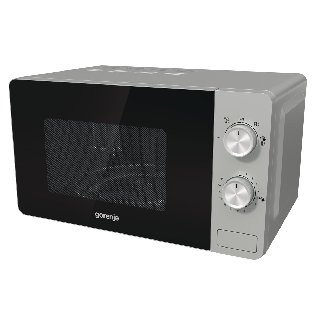 Gorenje MO20E1S Black, Stainless steel Solo microwave Over the range – image 4