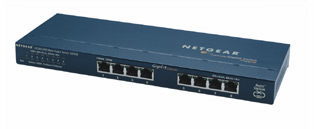 NETGEAR ProSafe™ 8 Port Gigabit Desktop Switch