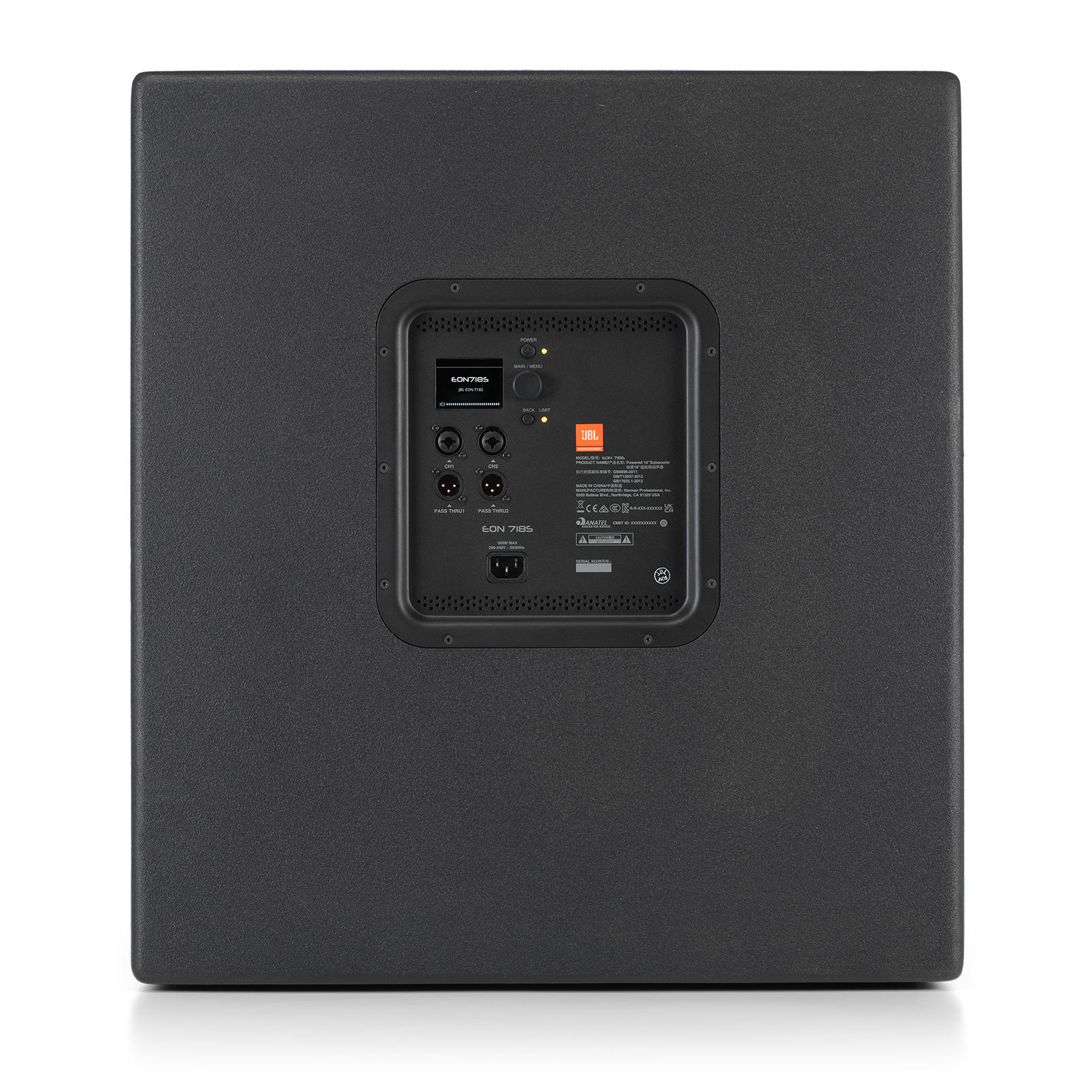 JBL EON718SD-EK-LS loudspeaker Black – image 3
