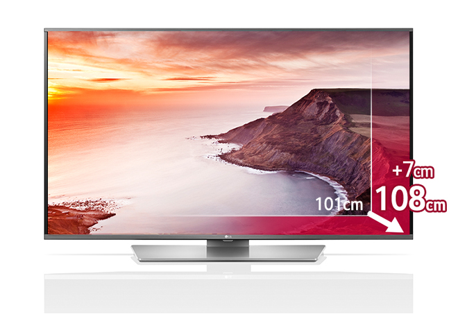 LG 43LF6329 TV 109.2 cm (43") Full HD Smart TV Wi-Fi Silver – image 2