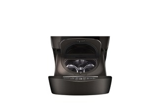 LG WD205CK washing machine Top-load 700 RPM Black, Stainless steel