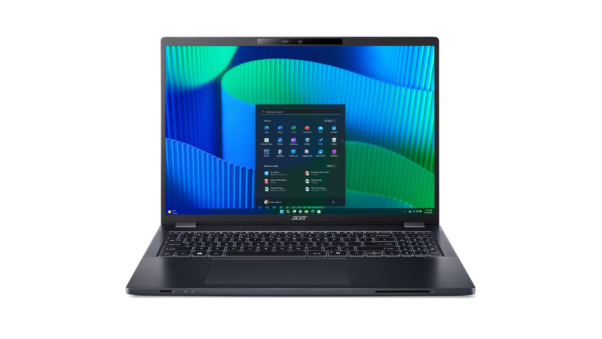 Acer TravelMate P4 TMP416-53-TCO-783S Intel Core Ultra 7 155U Laptop