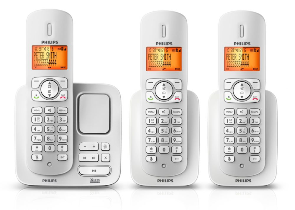 Philips Perfect sound Cordless phone with answering machine CD2753S/38