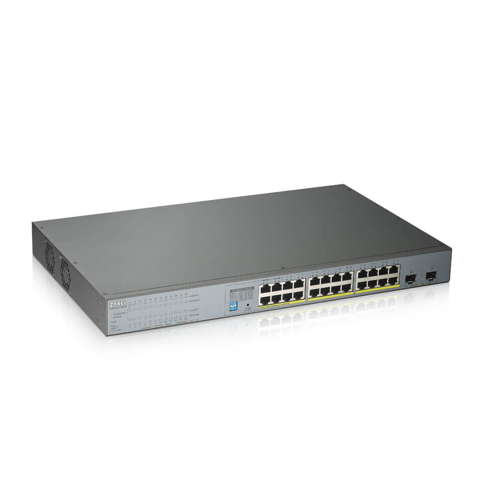 Zyxel GS1300-26HP Unmanaged Gigabit Ethernet (10/100/1000) Power over Ethernet (PoE) Grey – image 4