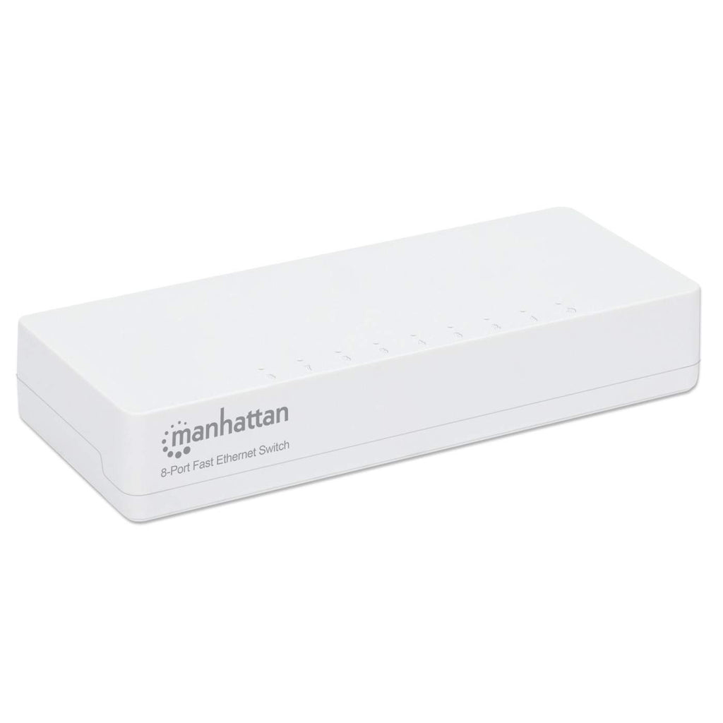 Manhattan 8-Port Fast Ethernet Switch, Plastic, Three Year Warranty, Box – image 2