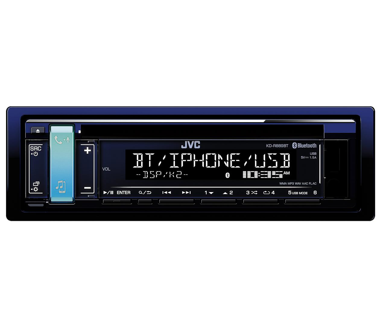 JVC KD-R889BT car media receiver Black – image 3