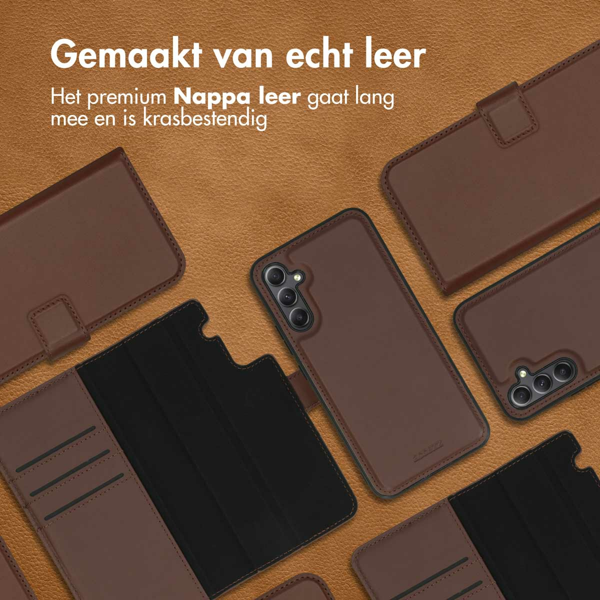 Accezz SH00057556 mobile phone case Brown – image 2
