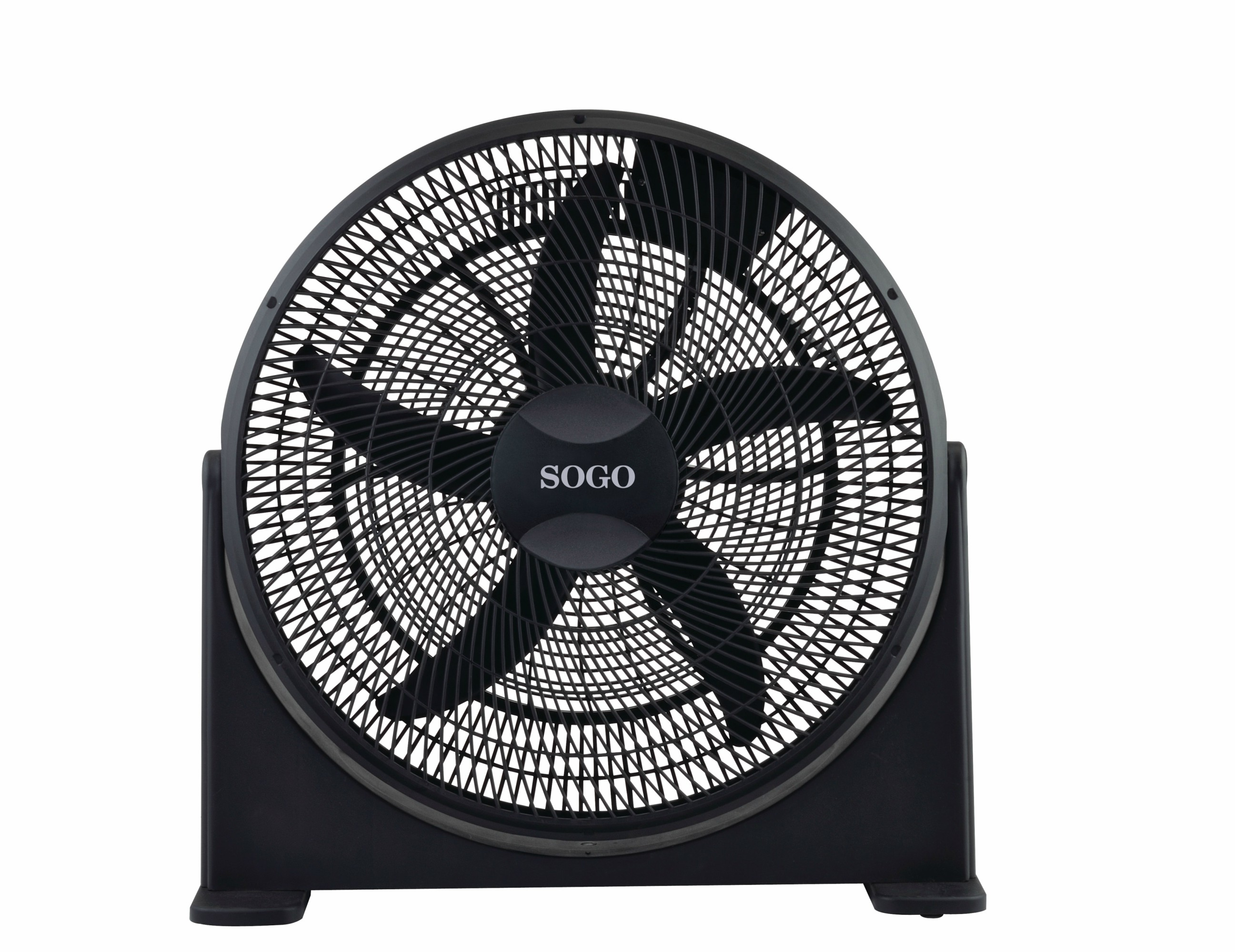 مروحة أرضية صناعية Sogo VEN-SS-21100، 50 سم، أسود