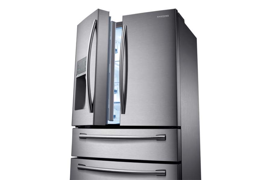 Samsung RF24HSESCSR side-by-side refrigerator Freestanding – image 2