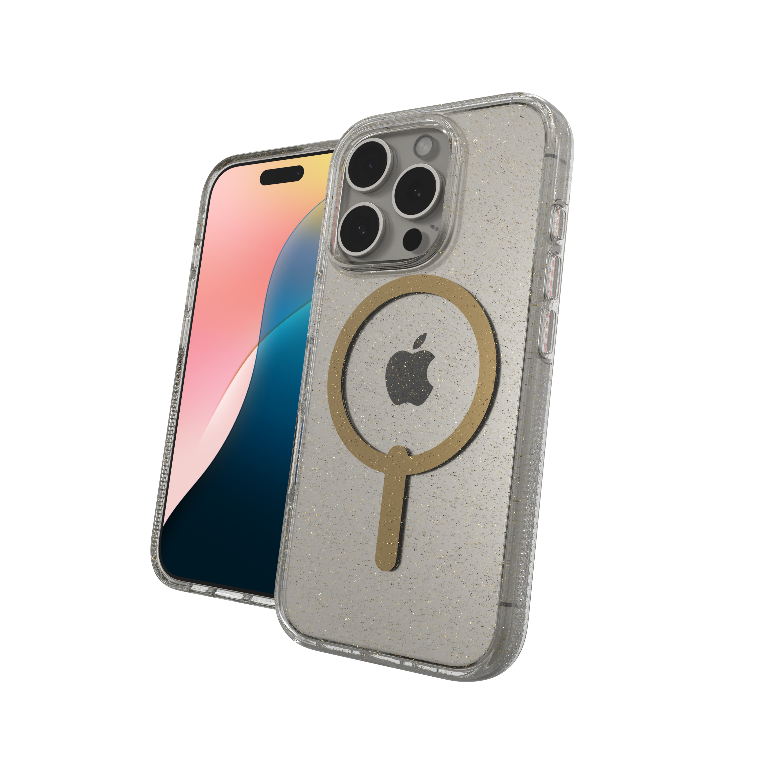 ZAGG Milan Snap coque de protection pour téléphones portables 16 cm (6.3") Housse Transparent, Or