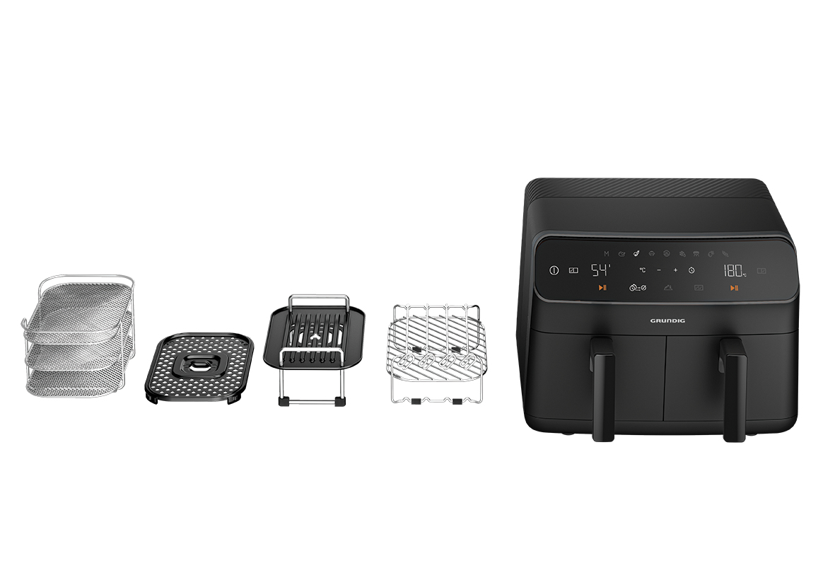 Grundig FR 7284 AirFit™ Twin 8.5L Çiftli Airfryer – image 6