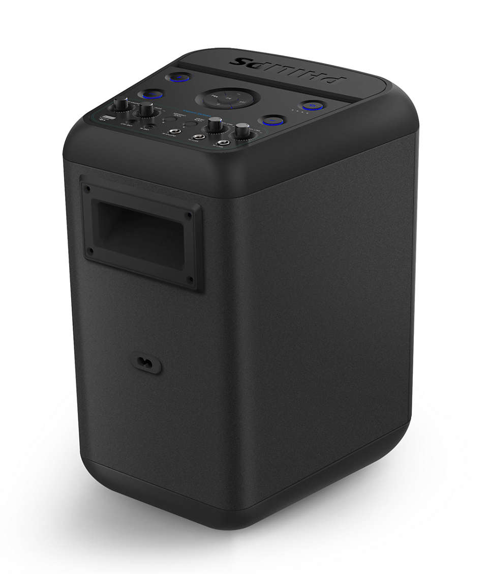 Philips TANX100/10 loudspeaker Black Wired & Wireless – image 5
