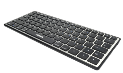 MEDION P81039 keyboard Home Bluetooth Black – image 1