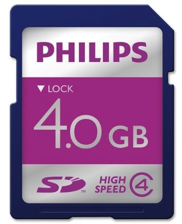 Philips SDHC 4GB