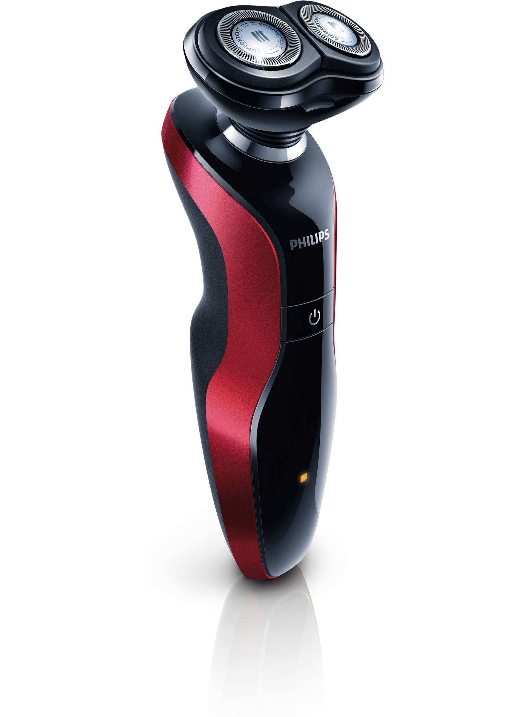 Philips Shaver series 500 S538/12 men's shaver Rotation shaver Black, Red