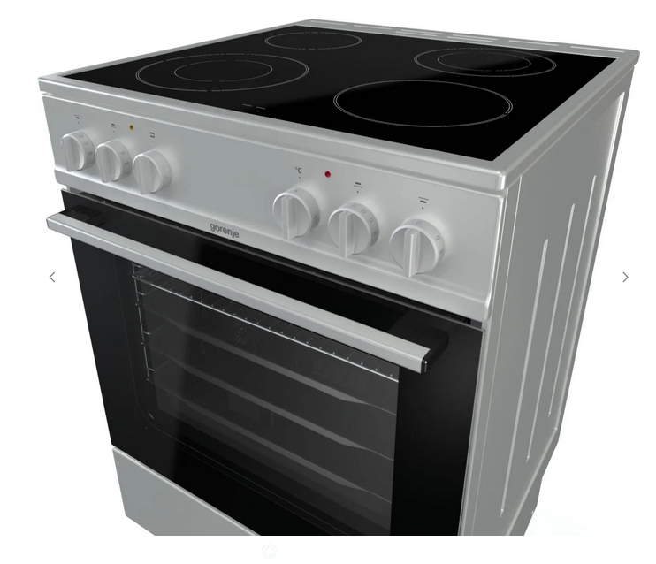 Gorenje EC6151XB Freestanding cooker Electric Coil hob Stainless steel – image 5