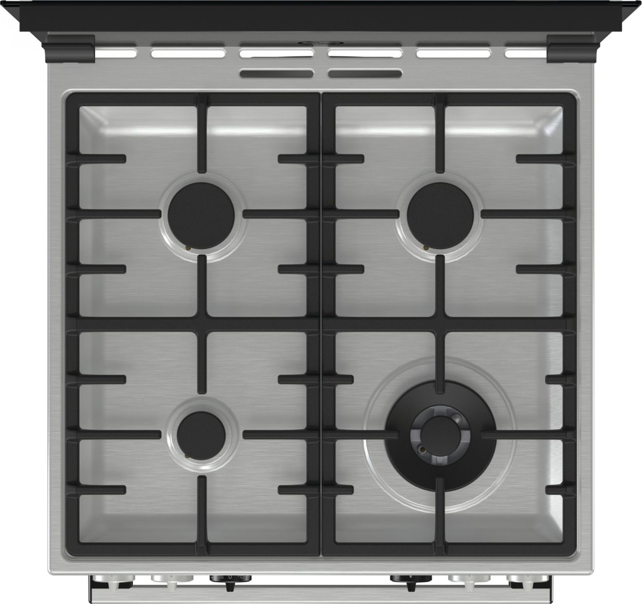 Gorenje K6352XA Freestanding cooker Electric Gas Stainless steel – image 2