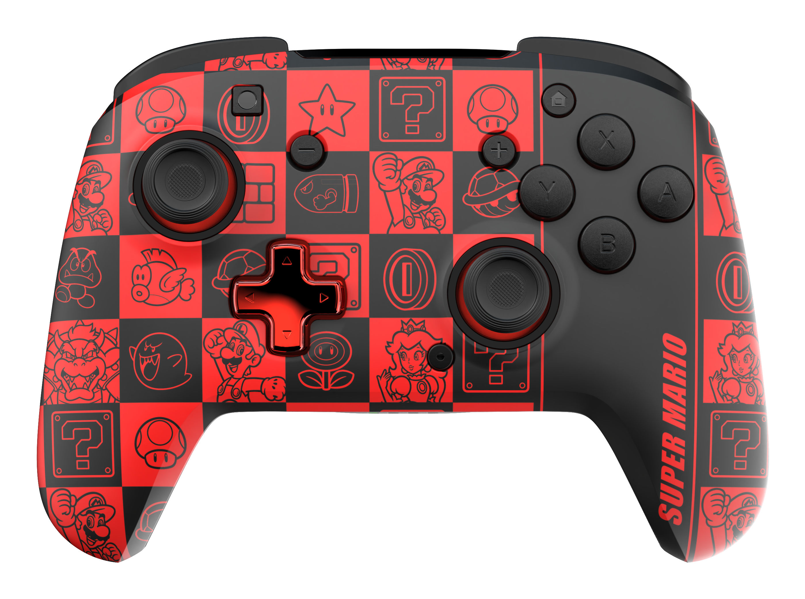 Mando inalámbrico Rematch Glow Super Icon para Nintendo Switch PDP.