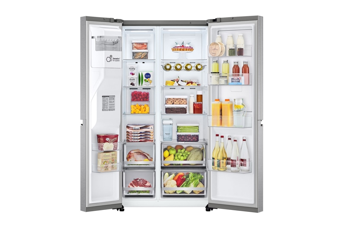 LG GSJV71MBLE side-by-side refrigerator Freestanding – image 2