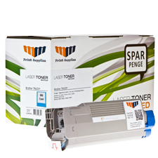 MM Cyan Laser Toner - OKI 43865723 - For OKI C 5850 / 5950 / MC 560 – image 1
