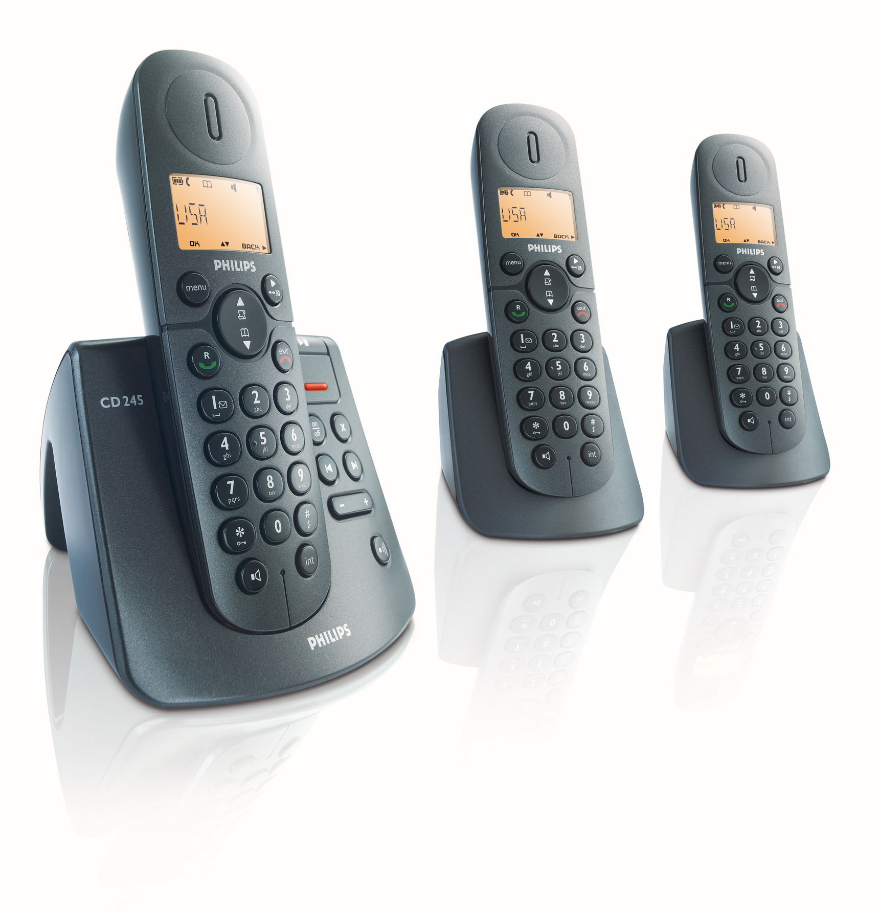 Philips Cordless phone answer machine CD2453B/05