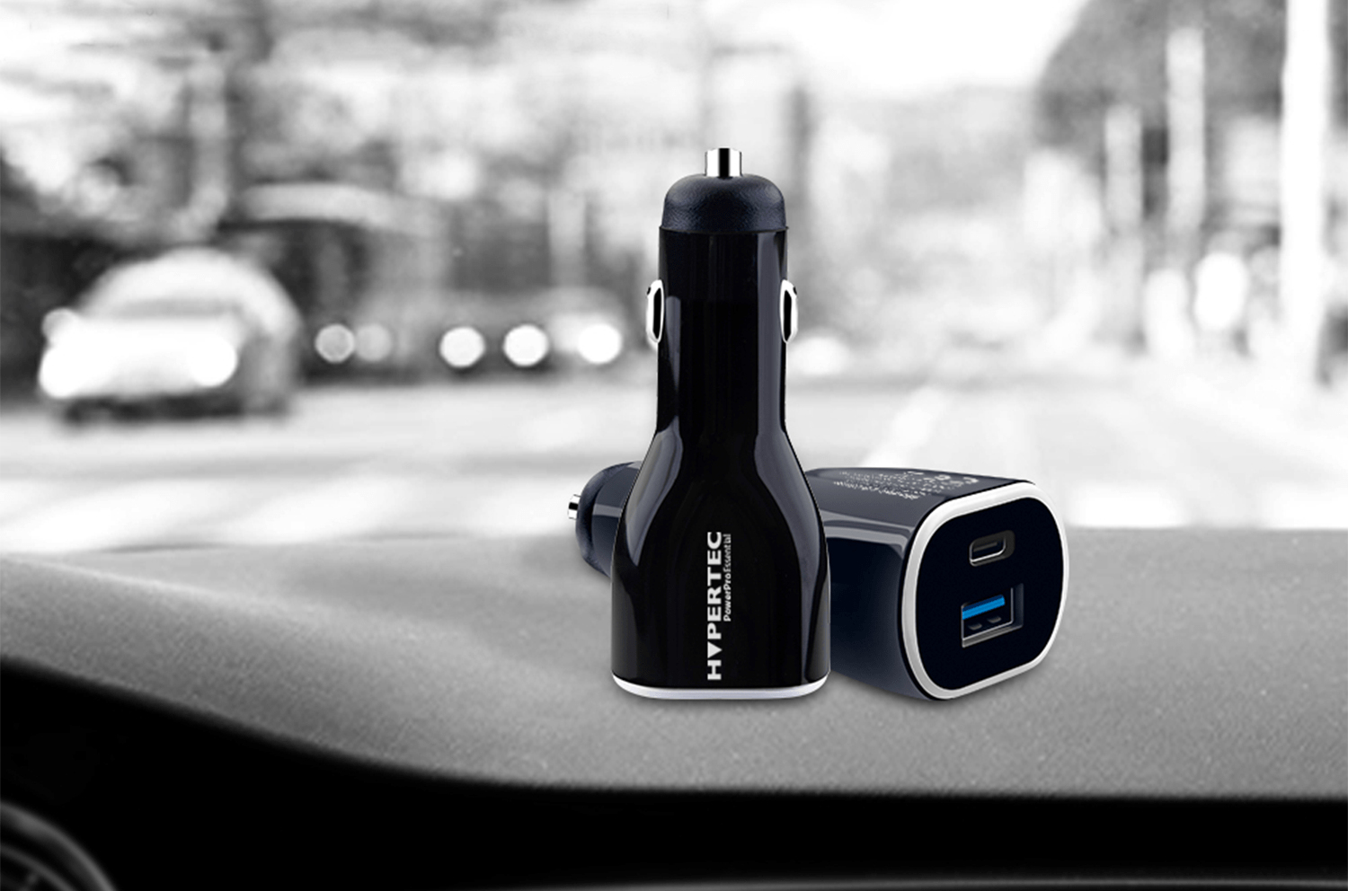 Hypertec HyperPower Universal Black Cigar lighter Fast charging Indoor – image 3