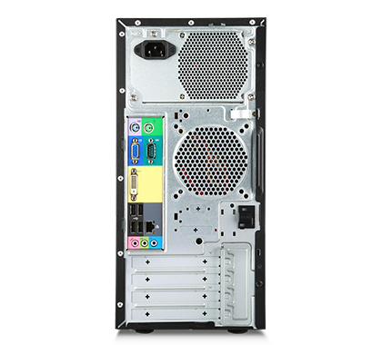 Acer Veriton M2640G Intel® Core™ i5 i5-6400 8 GB DDR4-SDRAM 256 GB SSD Windows 10 Mini Tower PC Black image 1