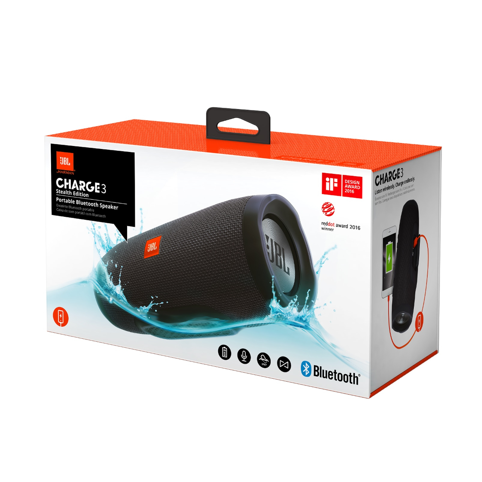JBL Charge 3 Stealth Edition – image 6