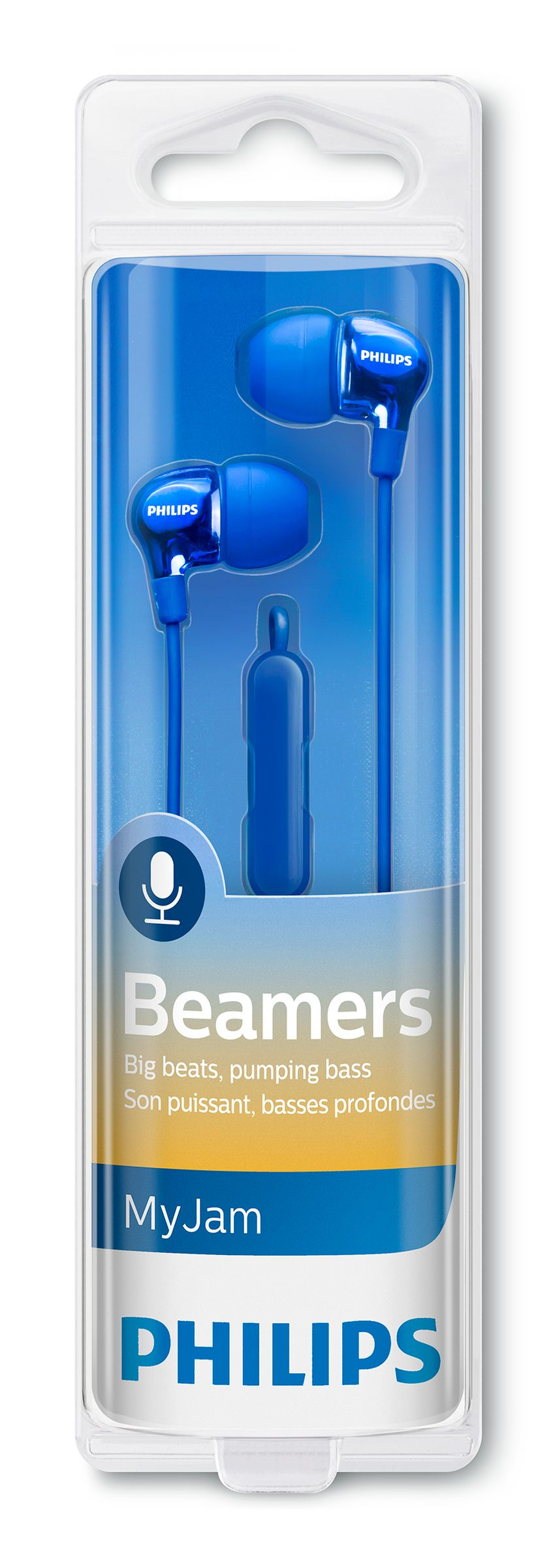 Philips SHE3705BL/27 headphones/headset Wired In-ear Blue – image 2