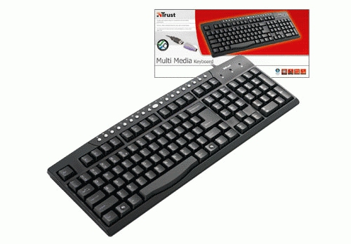 Trust Multimedia Keyboard, 5 Pack – image 2